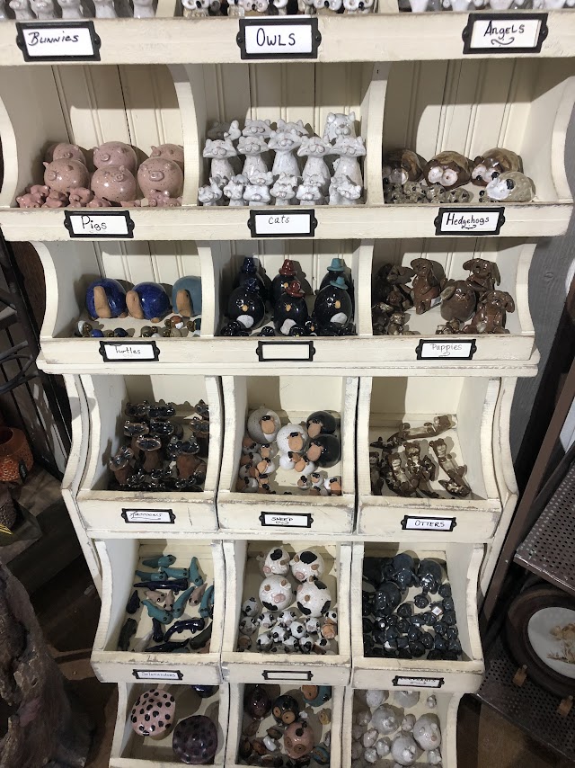 assorted animal statues
